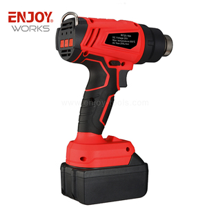 ENJOYWORKS <span class=keywords><strong>Pistola</strong></span> <span class=keywords><strong>de</strong></span> <span class=keywords><strong>Calor</strong></span> Inalámbrica Recargable <span class=keywords><strong>de</strong></span> 20V con Batería <span class=keywords><strong>de</strong></span> Iones <span class=keywords><strong>de</strong></span> Litio, Ajuste <span class=keywords><strong>de</strong></span> Temperatura para Envoltura Termoencogible - Product Image 4