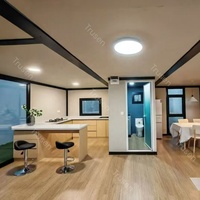 Casa Prefabricada Pequeña de Ensamblaje Rápido de Una Planta, Apartamento Modular, Edificios de Jardín, Cabaña Prefabricada, Casas Pequeñas para Nueva Zelanda
