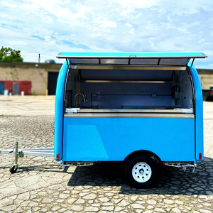 Camion de restauration mobile électrique entièrement équipé et chariot de traiteur avec structure en acier Q235B pour la vente de glaces - Product Image 1
