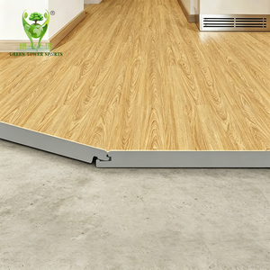 Suelo SPC de 8.0 mm, Núcleo Rígido Extra Grueso de 6.5 mm con Placa de Grano de Madera Insonorizante IXPE de 1.5 mm para Apartamentos Comerciales Premium - Product Image 1