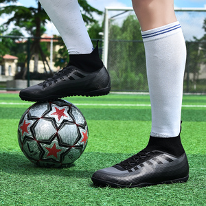 Scarpe da calcio da uomo di alta qualità con punte alte tagliuzzate scarpe da calcio indossabili per uomini sportivi-produttore all'ingrosso - Product Image 6