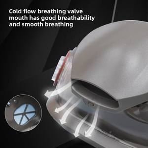 Masker Gas Anti Debu 5 Lapis Silikon Full Face Reusable Futureshield 6800 Model dengan Cartridge Cross-Border untuk Cat Semprot dan Bahan Kimia - Product Image 3