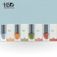 Boîte de papier d'emballage vide de nouveau style boîte-cadeau de vernis à ongles de luxe faite à la main de haute qualité