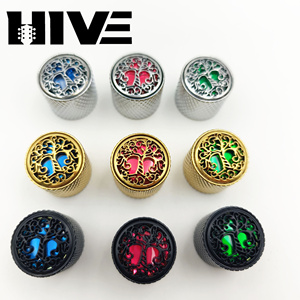 HIVE Nieuw Exquisit Design Vakmanschap Levenboom 6MM Elektrische Gitaar <span class=keywords><strong>Volume</strong></span> <span class=keywords><strong>Tone</strong></span> Knop voor Elektrische Gitaar - Product Image 6