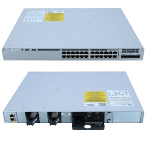 For Cisco <b>Catalyst</b> 9200 24 Ports PoE+ Network Switch C9200-24P-E Enterprise Layer 3 Managed QoS Function Modular Uplink Slot - Product Image 3