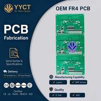 Fabrication de circuits imprimés rigides FR4 de haute qualité avec 1 oz de cuivre, épaisseur de 1,6 mm pour carte de commande d'éclairage LED