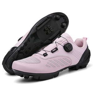 Cycling Shoes For Men And Women With Self Locking System Breathable Mesh Upper EVA Rubber Sole T09 - Product Image 5