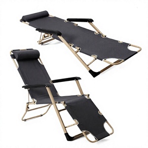 Portable Moon <b>Chair</b> <b>Zero</b> <b>Gravity</b> Canopy Foldable Aluminum Frame Outdoor Beach -Pool Loungers - Product Image 3