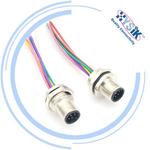 Câbles moulés en Y M12 <span class=keywords><strong>1</strong></span> entrée / 2 sorties (alimentation capteur + signal) – Câbles de distribution/en Y - Product Image 5