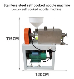 Machine multifonctionnelle de fabrication de spaghettis en acier inoxydable Extrudeuse de vermicelles de nouilles de riz Machine à vermicelles de riz de <span class=keywords><strong>patate</strong></span> <span class=keywords><strong>douce</strong></span> - Product Image 3