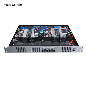 Amplificador Digital Profesional Clase <span class=keywords><strong>D</strong></span> de 4 Canales 4*350W Sistema de Sonido de Alta Potencia con Impedancia de 8 ohmios y Carcasa de Metal - Product Image 3