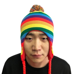 Set Economico di 3 Pezzi: Berretto Invernale Lungo, <span class=keywords><strong>Sciarpa</strong></span> <span class=keywords><strong>e</strong></span> <span class=keywords><strong>Guanti</strong></span> in Acrilico Personalizzati per <span class=keywords><strong>Donna</strong></span> - Product Image 3