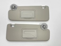 Pare-soleil avant pliable pour passager, compatible avec Chevy Sonic 2012-2019, Spark 2013-2016, gris, modèle PP+PVC