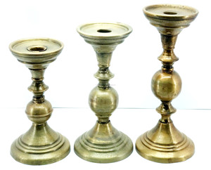 Hand Gripโลหะทองเหลืองโบราณเสร็จสิ้นเทียนใหม่ออกแบบตารางTop Home Decorคริสต์มาสตกแต่งเทียน - Product Image 5