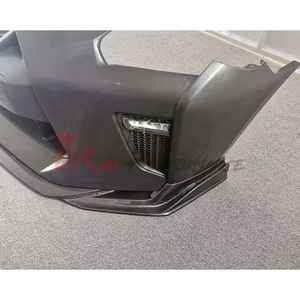 Parachoques delantero <span class=keywords><strong>GTR</strong></span> R35 <span class=keywords><strong>2017</strong></span> PP con labio delantero de fibra de carbono de estilo Top Secret para <span class=keywords><strong>Nissan</strong></span> R35 <span class=keywords><strong>GTR</strong></span> - Product Image 6