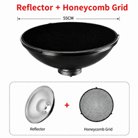 Projecteur LED multifonctionnel surdimensionné avec grille en nid d'abeille IP65 RGBALC Mini 300W pour éclairage rétro en direct