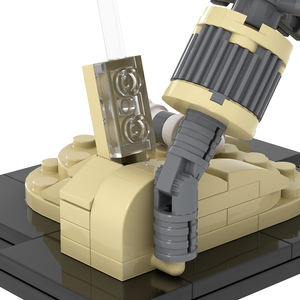 MOC1463 Films populaires TV Mini <span class=keywords><strong>Dune</strong></span> Ornithopter Modè<span class=keywords><strong>le</strong></span> Mini Diy Building Block Sets Educational Anime Toys Kids - Product Image 6