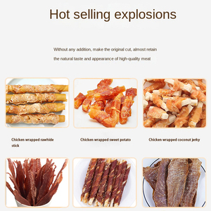 Hữu Cơ Vịt Puree Điều Trị Cao Cấp Khô Thức Ăn Cho Chó Protein Cao Hương Vị Tự Nhiên Bọc Trong Da Cá Tuyết Túi Cho Da & Áo Sức Khỏe - Product Image 6