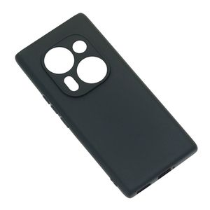 เคสโทรศัพท์มือถือแบบด้าน TPU ป้องกัน สำหรับ Infinix Hot 40i Itel A18S Zero 30 4G ดีไซน์สีดำ ซิลิโคนนิ่ม - Product Image 2