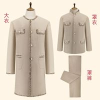 Ataúd Venta al por mayor Funeral Estilo chino Blanco Conjunto completo de alta calidad para jóvenes y ancianos Fábrica Chongxi