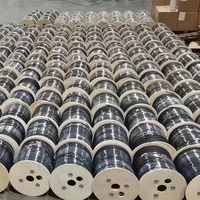 Câble de descente optique aérien à tube lâche Fig8 FTTH extérieur GYXTC8Y G652D 2 4 6 8 12 16 24 fibres Prix