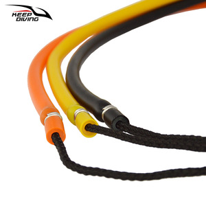 ยางยืดยิงปลา สำหรับตกปลาทะเล รุ่น YQ Y030 ขนาด 5*10 มม. สีเหลือง ดำ ส้ม ทำจากยางธรรมชาติ - Product Image 3