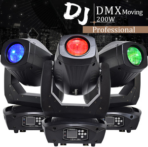 Công Suất Cao 200W Chùm Rửa Tại Chỗ <span class=keywords><strong>LED</strong></span> Di Chuyển Đầu Ánh Sáng Nhà Sản Xuất Bán Buôn - Product Image 5