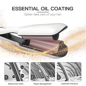 <span class=keywords><strong>Fer</strong></span> <span class=keywords><strong>à</strong></span> friser professionnel, avec revêtement en céramique <span class=keywords><strong>Tourmaline</strong></span>, Anti-brûlure des cheveux - Product Image 5