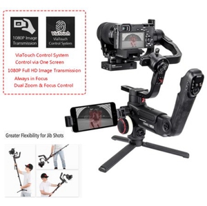 Estabilizador de cardán inalámbrico de mano de 3 ejes Crane 3 Lab con control táctil para cámara DSLR, similar a DJI Ronin S - Product Image 6