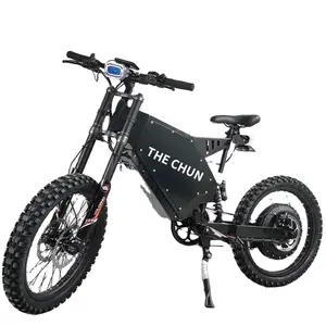 Factory Supply High Performance full suspension electrical bicycles 72v battery pack bike 26x4.0 tire mountain e-bike for sale