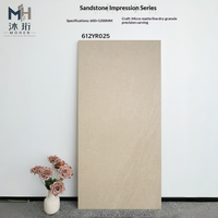 Carreaux de sol en porcelaine pleine masse effet marbre mat, antidérapants, nouveau style, 600x1200mm, pour salle de bain, style rustique, vente en gros 612YR025