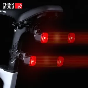 ThinkRider-Feu Arrière de Vélo Intelligent avec Capteur de Freinage, Étanche IPX6, Chargement LED, Accessoires de Cyclisme - Product Image 4