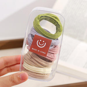 Élastiques à cheveux hautement élastiques et non-abrasifs <span class=keywords><strong>pour</strong></span> chignons, accessoires capillaires haut de gamme <span class=keywords><strong>pour</strong></span> filles, cadeau - Product Image 3