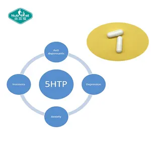 Частная Марка 5-HTP добавки 5 HTP L-5-Hydroxy капсулы триптофана 5HTP с витамином B6 для поддержки сна