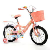 Vélo Enfant Princesse Rose Traditionnel à Vitesse Unique avec Jantes en Acier – Nouveauté Promotionnelle pour Filles et Bébés