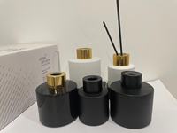 Ventes d'usine Bouteille diffuseur en verre rechargeable vide 80ml 120ml 150ml 200ml Conteneur de stockage d'aromathérapie Accessoires de parfum