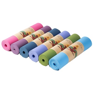 Estera antideslizante gruesa para <span class=keywords><strong>suelo</strong></span> de Tpe, estera absorbente de golpes para deportes de baile para niños, estera de Yoga para saltar la cuerda - Product Image 1