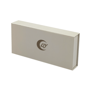 Personalized Full Rigid Cardboard <b>White</b> UV-Coated Matt Lamination Embossed Luxury Recycled Materials Magnetic Flip Gift <b>Box</b> - Product Image 6