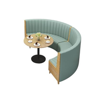 Canapé de restaurant moderne pour hôtel, tailles personnalisées