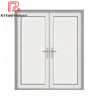 Porte à battant en aluminium préfinie, découpe précise pour une assemblage et une pose rapides sur site