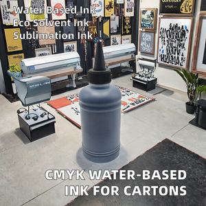 Tinta Eco Solvente YINMI C M Y K para Sublimación, para Impresión Digital/Inyección de Tinta a Base de Agua en Cajas de Cartón Corrugado - Product Image 2