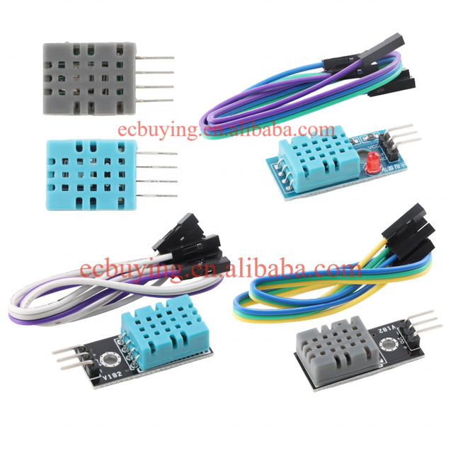 DHT-11 Sensor Probe DHT11 Digital Temperature and Relative Humidity Sensor Module for Arduino DIY Starter Kit