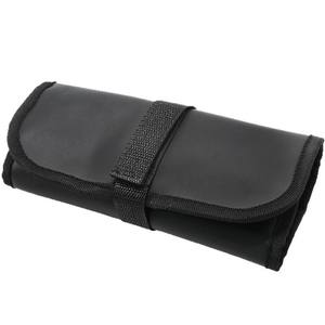 Sac de rangement pour matériel de pêche Ztc480, 30cm x 22cm, 11 poches, en Polyester, rouge et noir, étui à outils portable pour l'extérieur - Product Image 2