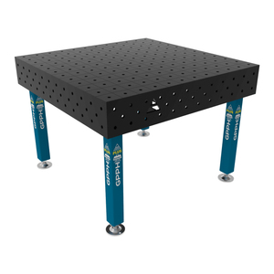 SteelPlus GPPH <b>welding</b> <b>bench</b> 1.2x1.2m, 12mm thick, 16mm holes - Product Image 1