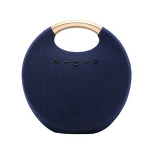 Altavoz Bluetooth inalámbrico con impresión de madera, tela portátil, nuevo estilo, a la moda - Product Image 2