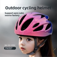 Casque pour enfants de 3 à 14 ans, ultra-léger, respirant, dégradé, ondulé, pour cyclisme, roller, trottinette, sports, Chine