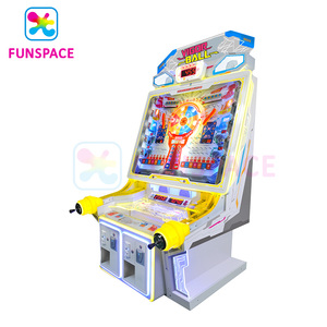 <span class=keywords><strong>Funspace</strong></span> Prix d'usine Machine de jeu d'arcade à monnayeur en métal, garantie 1 an, pour jeu de loterie à récompense, interface anglaise - Product Image 3