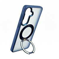 Étui de téléphone antichoc à coussin d'air avec protection 360° en TPU TPE PET IMD à double couche magnétique à chargement sans fil pour 17 Pro
