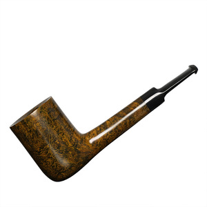 Muxiang Long Leg Billiard Briar Wood Pipe 3mm Channel Flat Insert Design Tobacco Smoking Pipe - Product Image 5