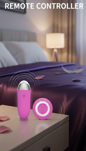 Culotte portable <span class=keywords><strong>Love</strong></span> <span class=keywords><strong>Balls</strong></span> Jouet sexuel adulte rechargeable pour femmes Vibromasseur Silicone Oeufs vibrants sans fil Jouets Sexe Produit adulte - Product Image 2